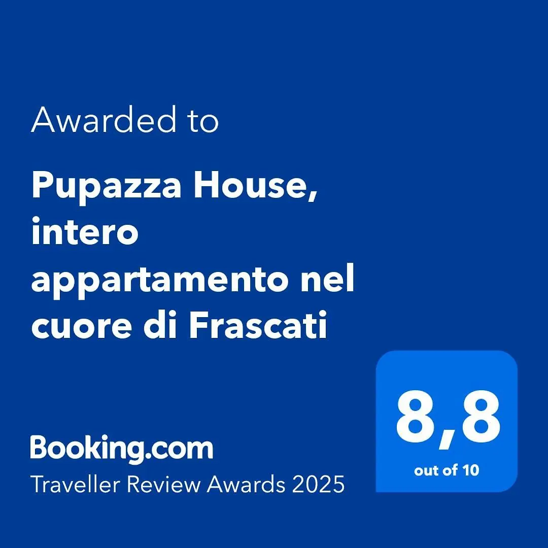 Pupazza House, Intero Appartamento Nel Cuore Di Frascati 0*,